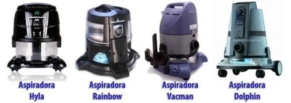 Aspiradoras Hyla, Rainbow, Vacman y Dolphin